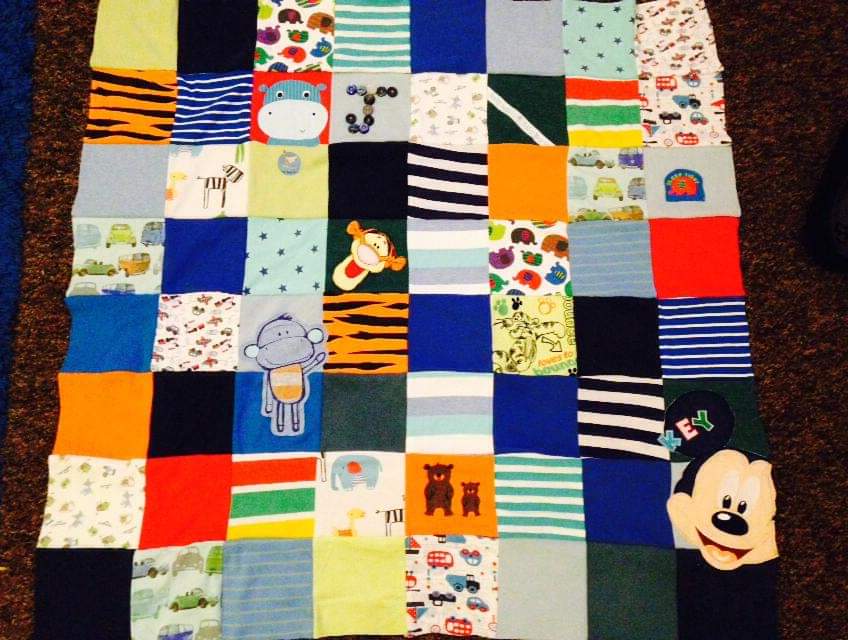 Keepsake blanket