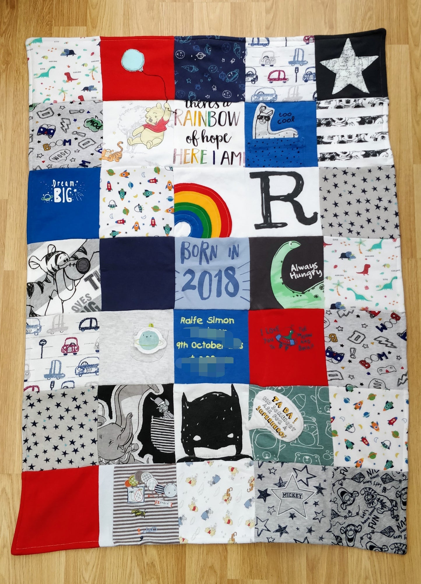 Keepsake blanket