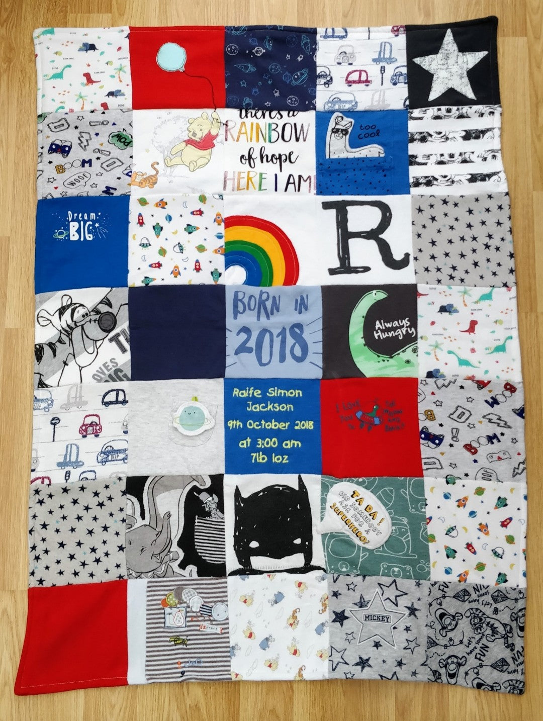 Keepsake blanket