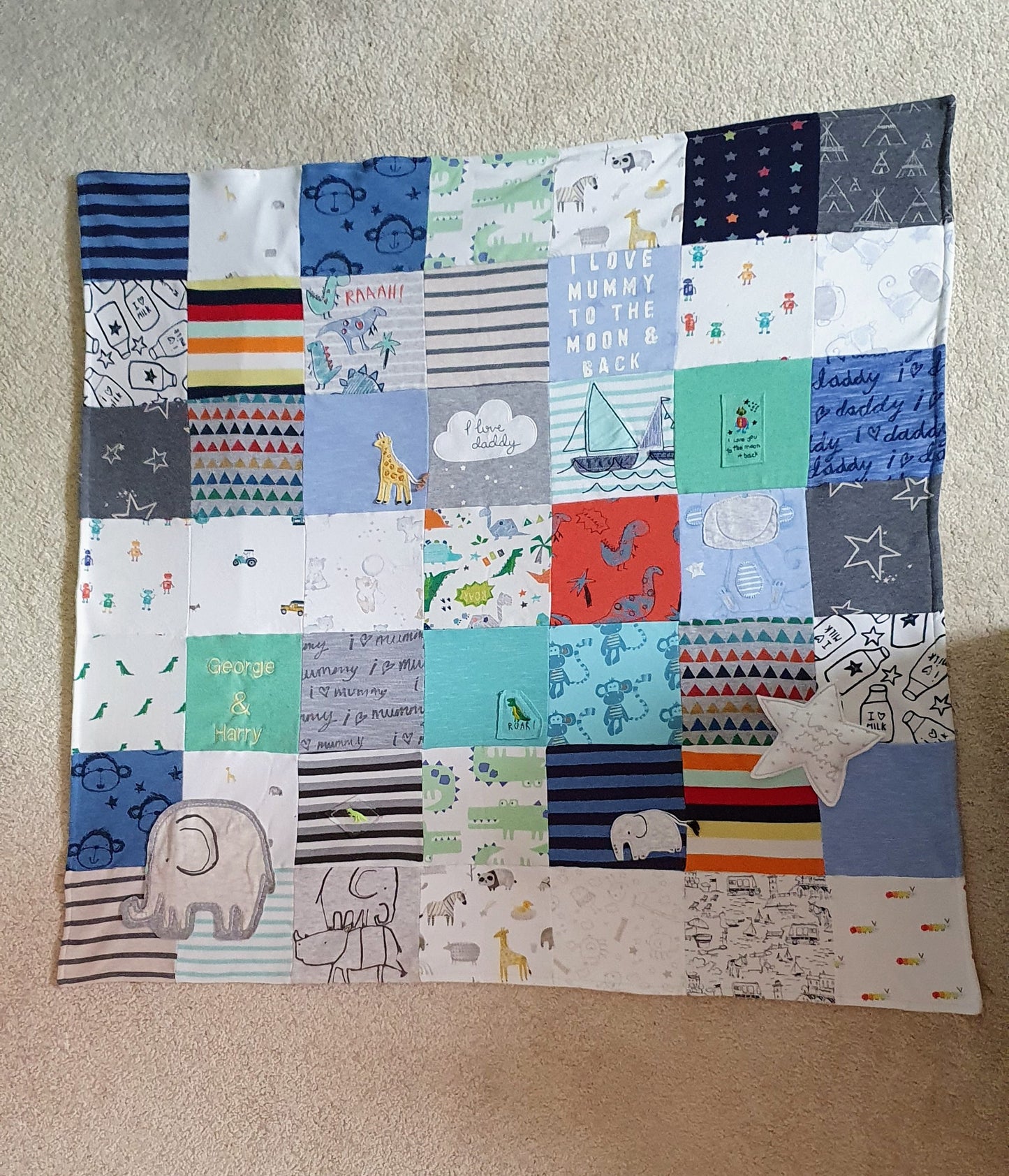 Keepsake blanket