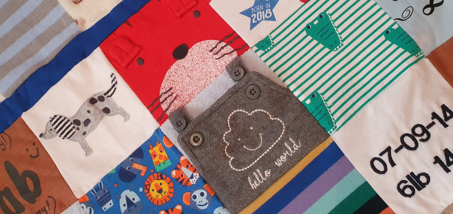 Keepsake blanket