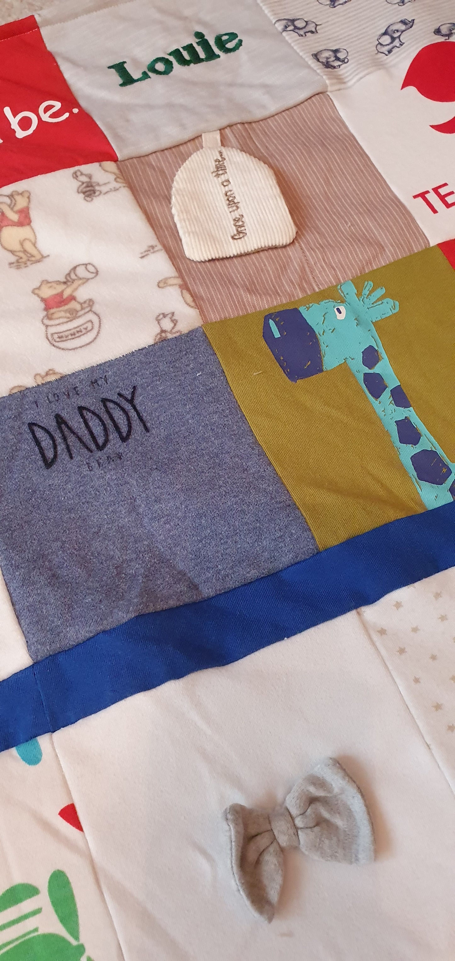 Keepsake blanket