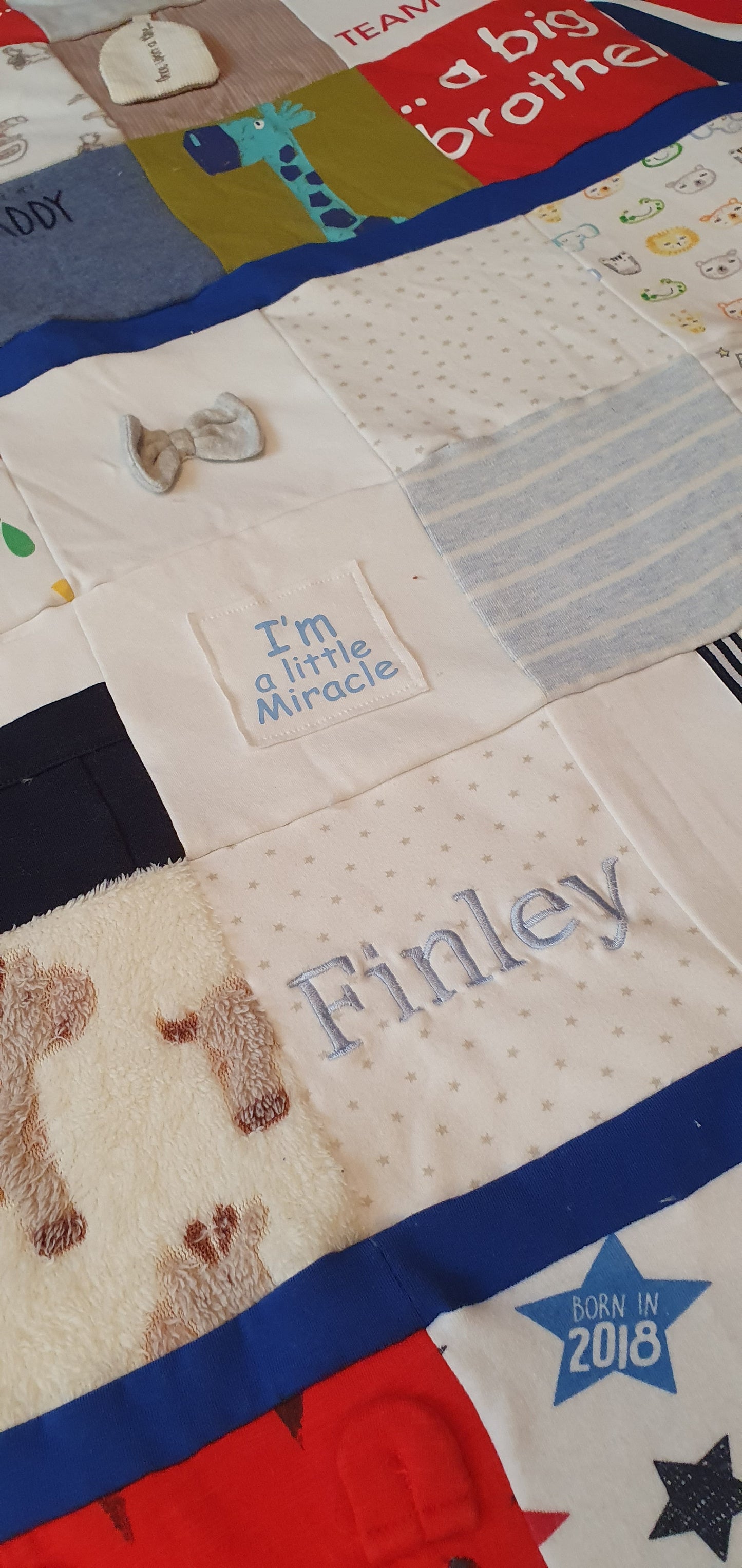 Keepsake blanket