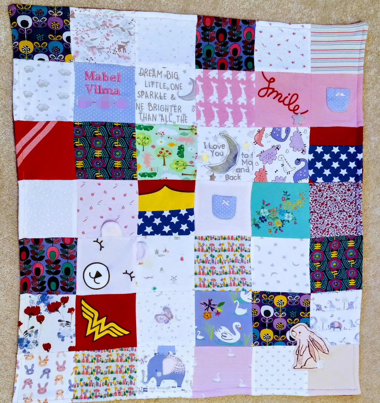 Keepsake blanket