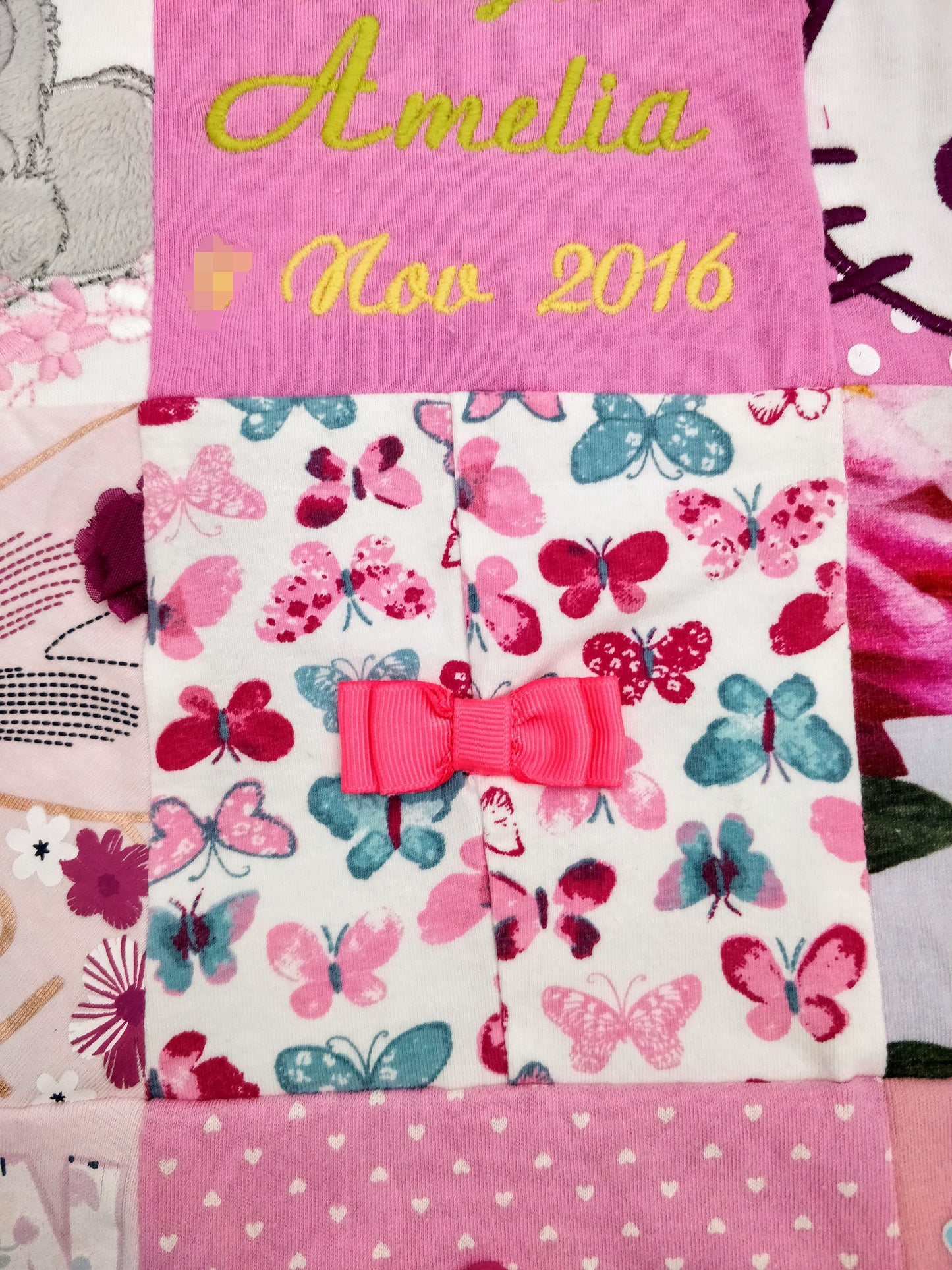 Keepsake blanket