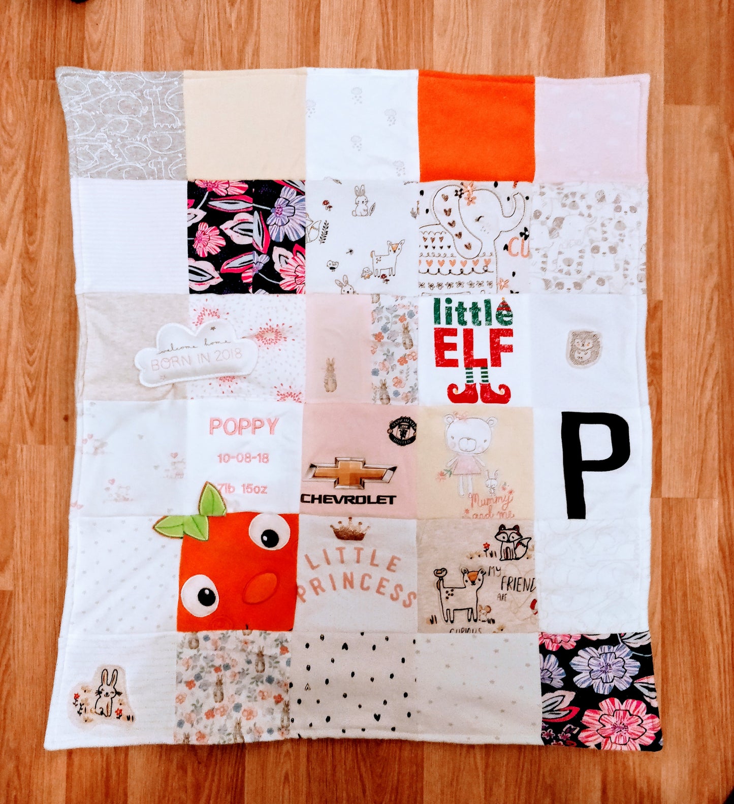 Keepsake blanket