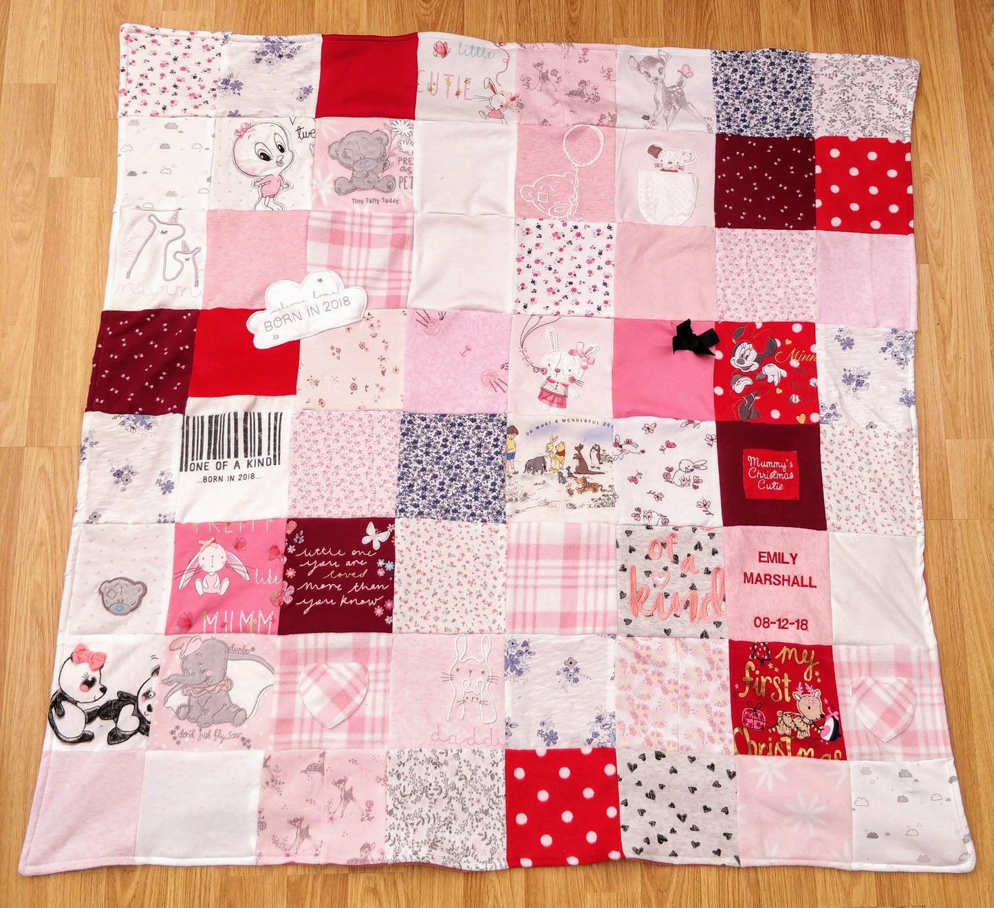 Keepsake blanket