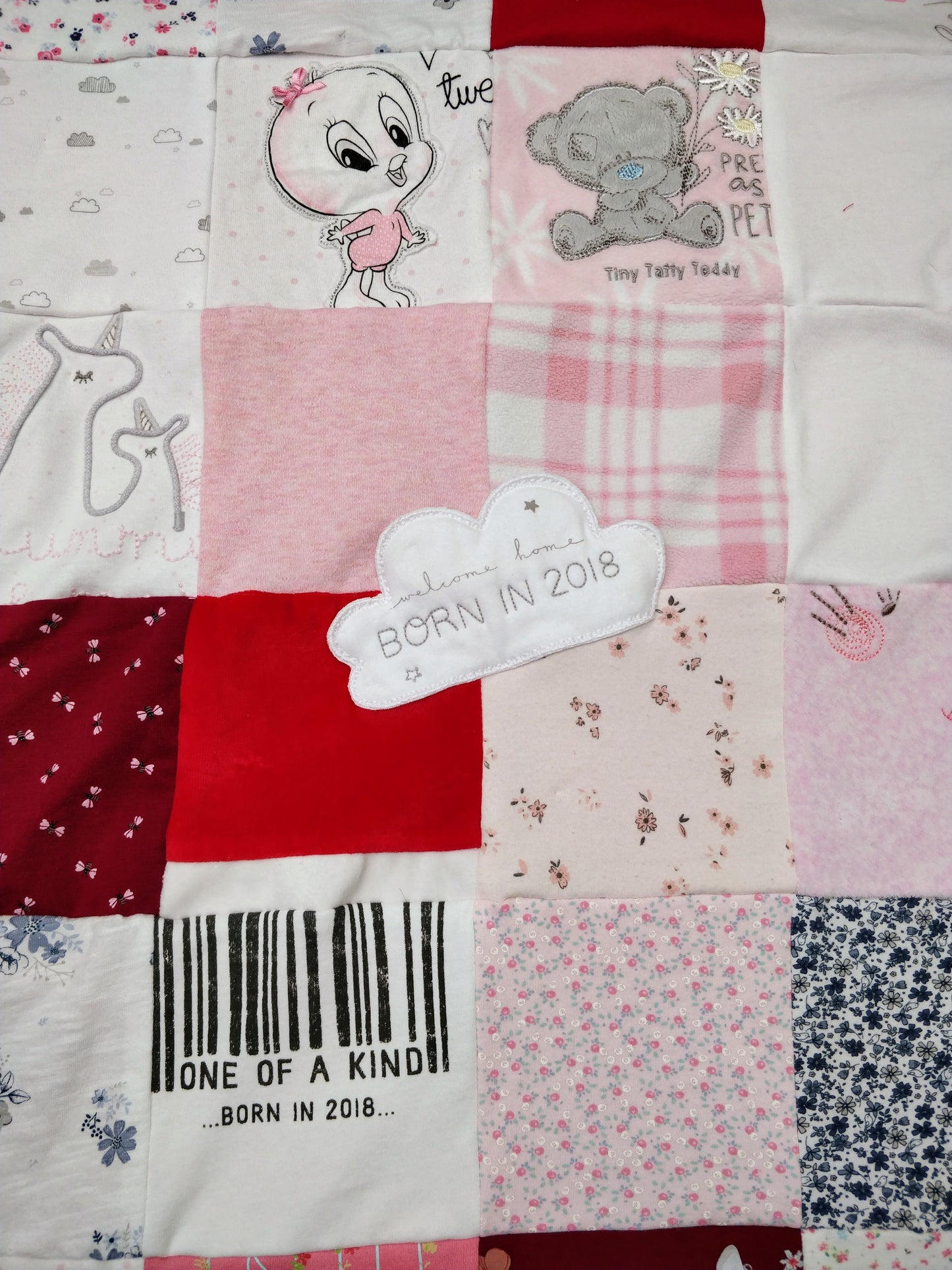 Keepsake blanket