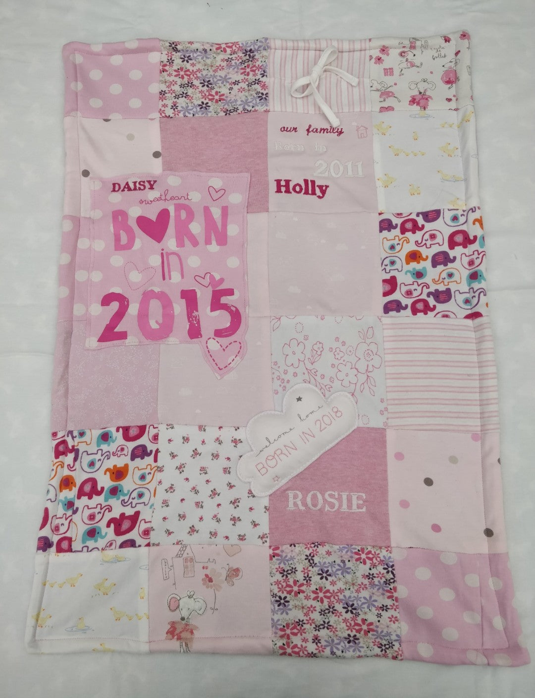 Keepsake blanket